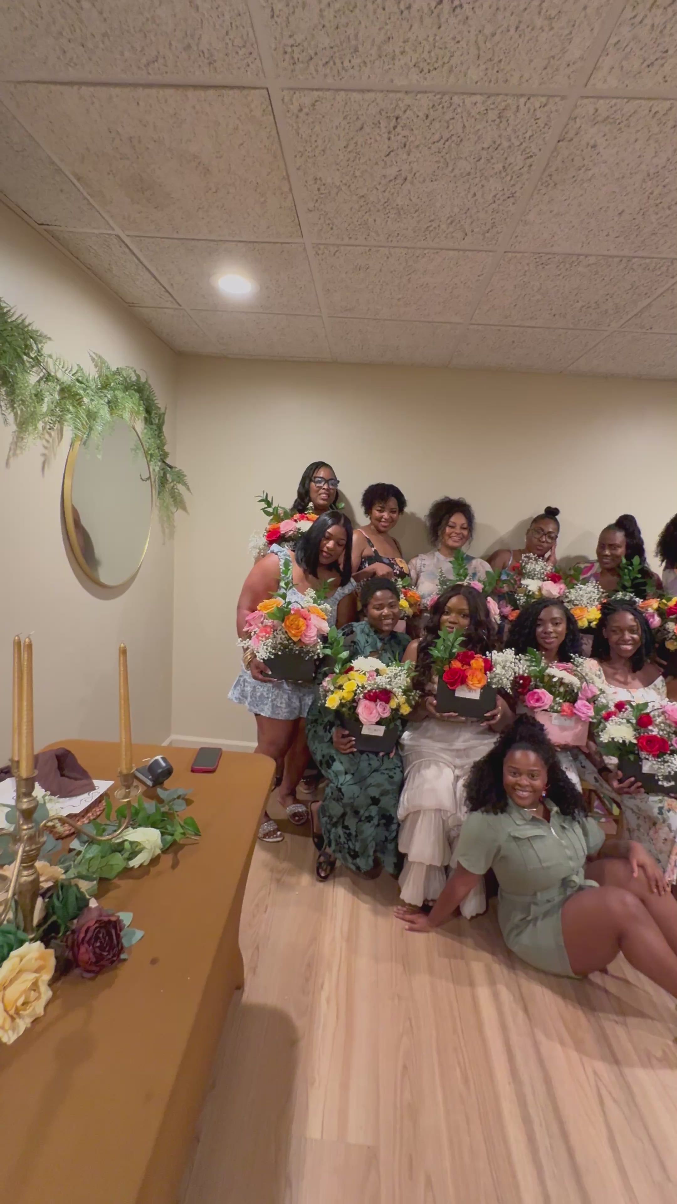 Flower Arrangement Class